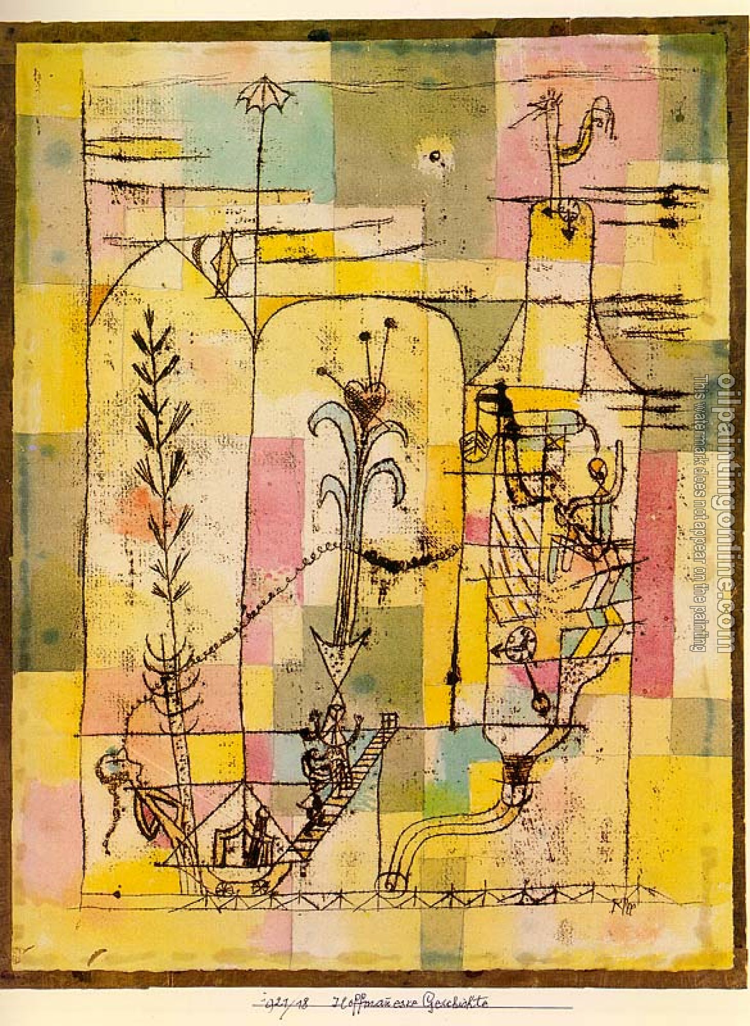 Klee, Paul - Oil On Canvas